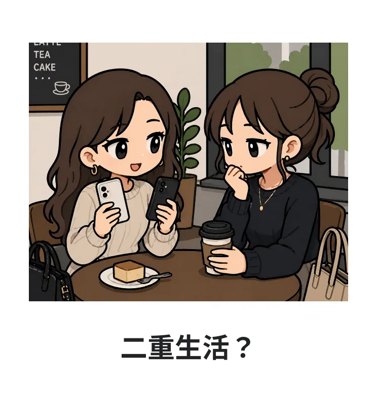 二重生活？